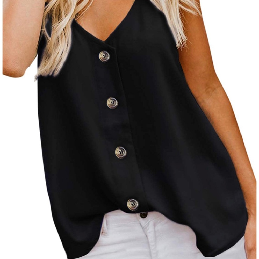 Black tank top